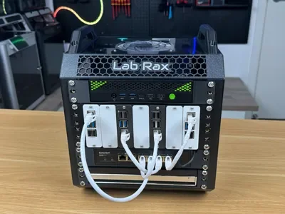 Tableau de bord du homelab auto-hébergé